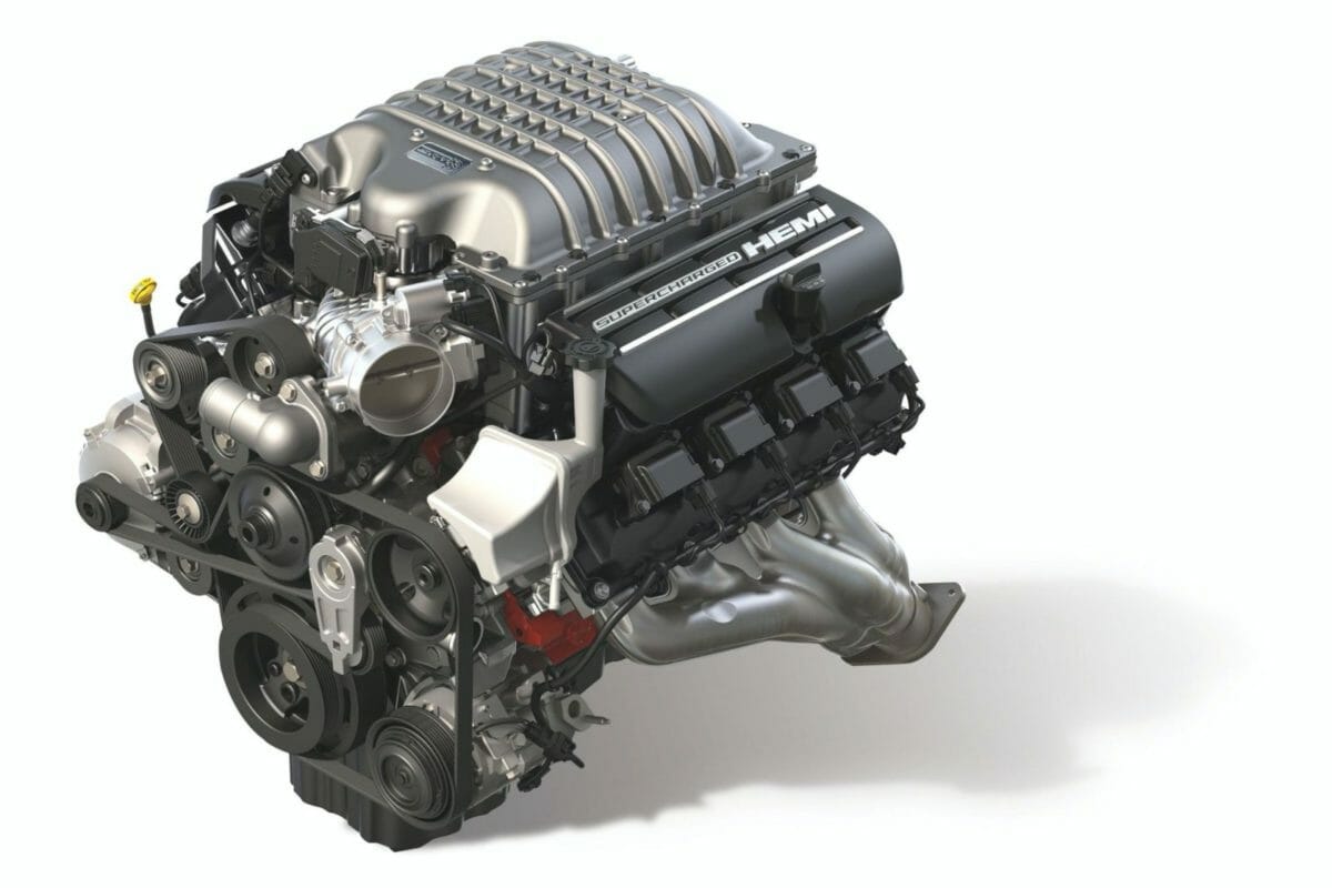 Dodge 6.2L Supercharged V8 Hemi Engine