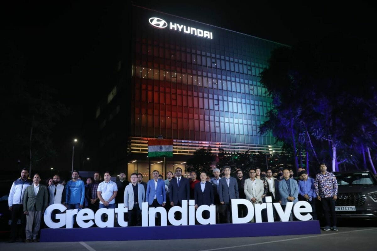 Hyundai great india drive inaugration