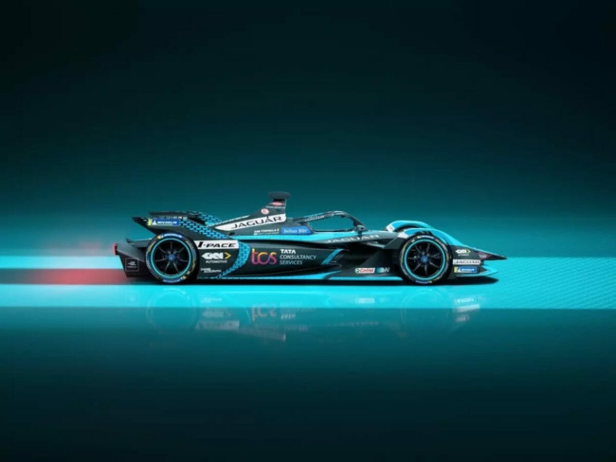 Jaguar TCS Racing Car Side Profile