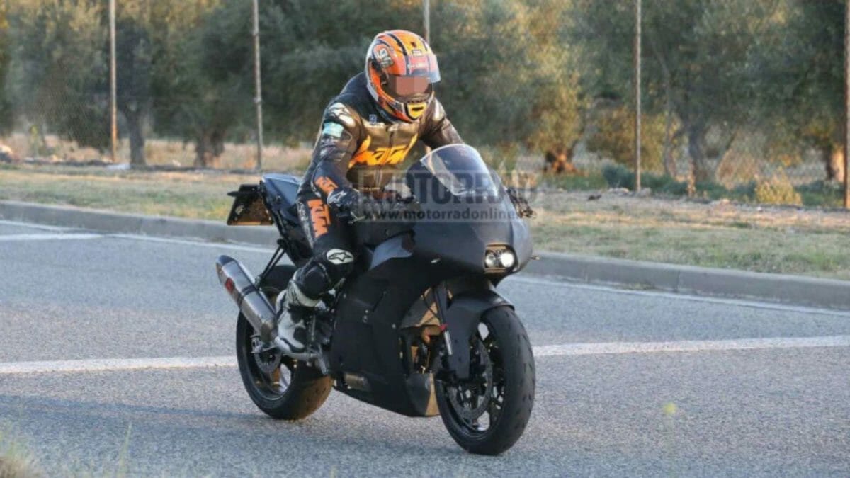 KTM RC Spied