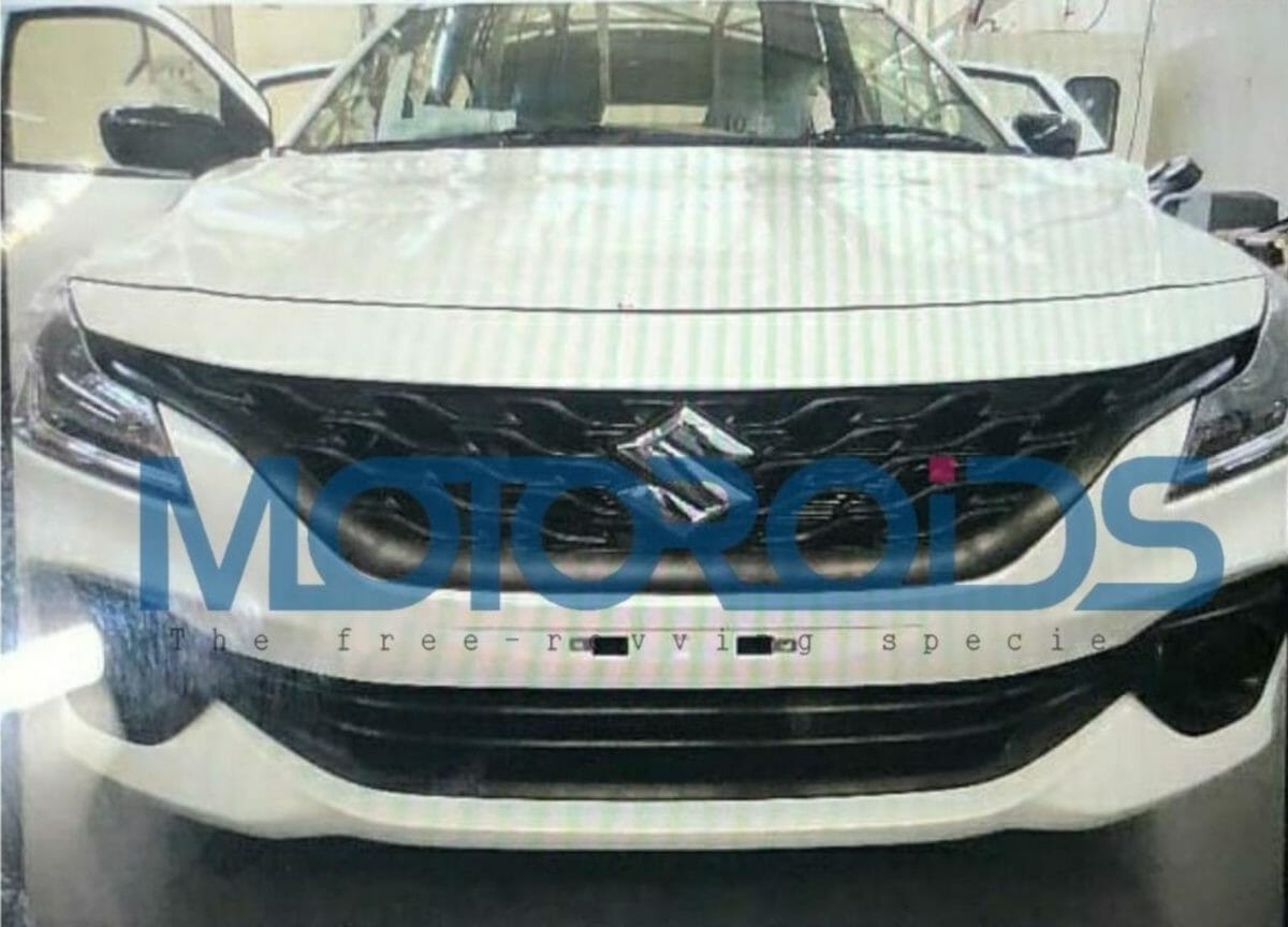 Maruti Suzuki Baleno facelift leaked