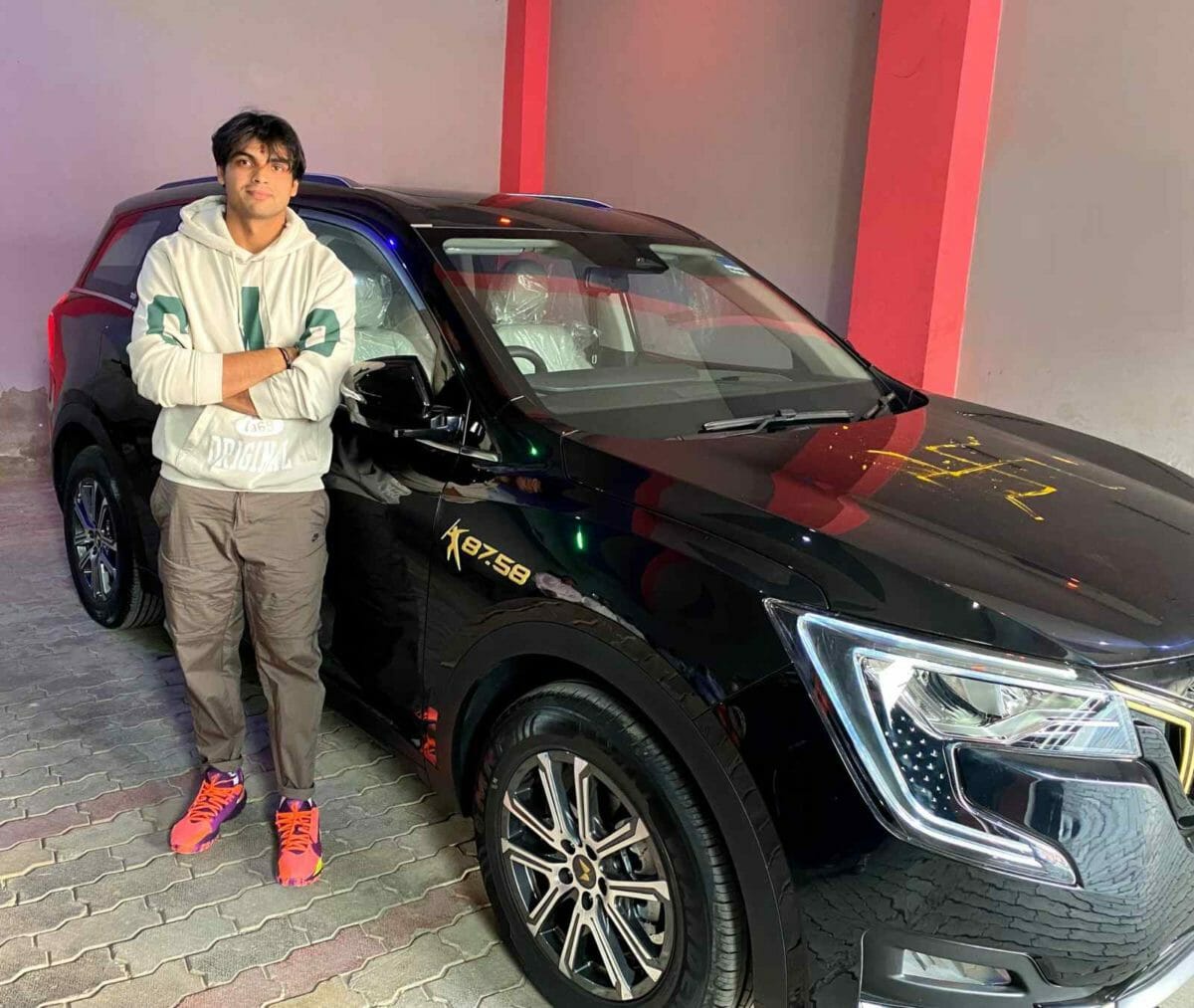 Neeraj Chopra XUV Javelin Gold