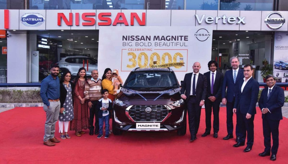 Nissan Delivers 30,000 Magnites In A Year!