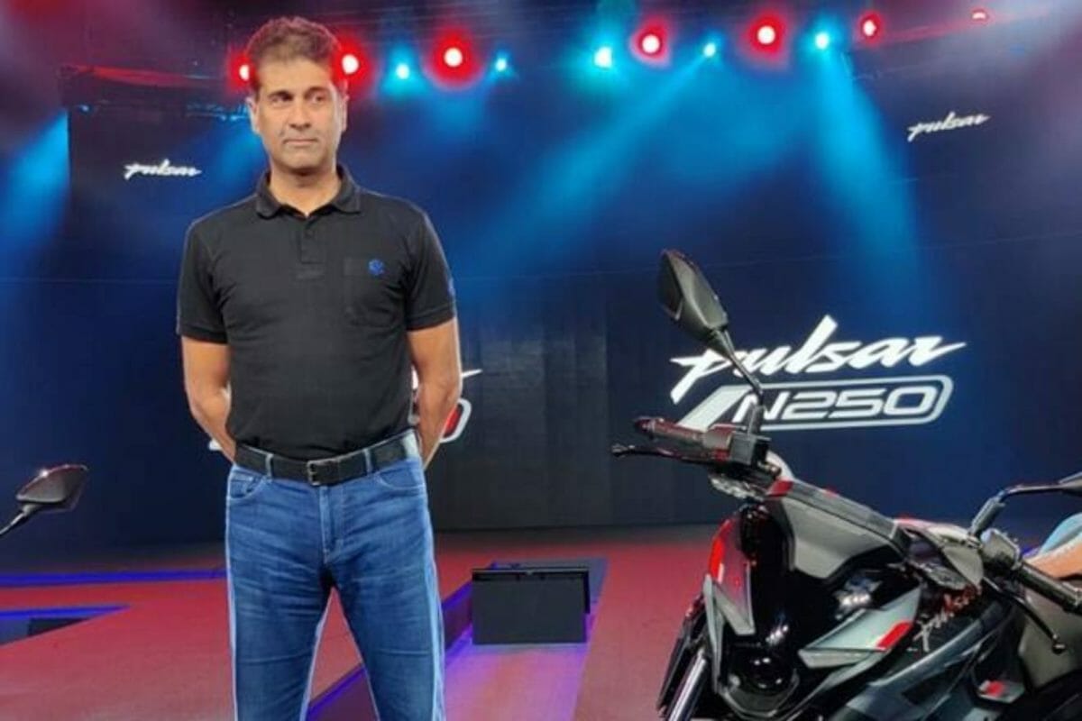 Rajiv Bajaj at Pulsar 250 Launch Event