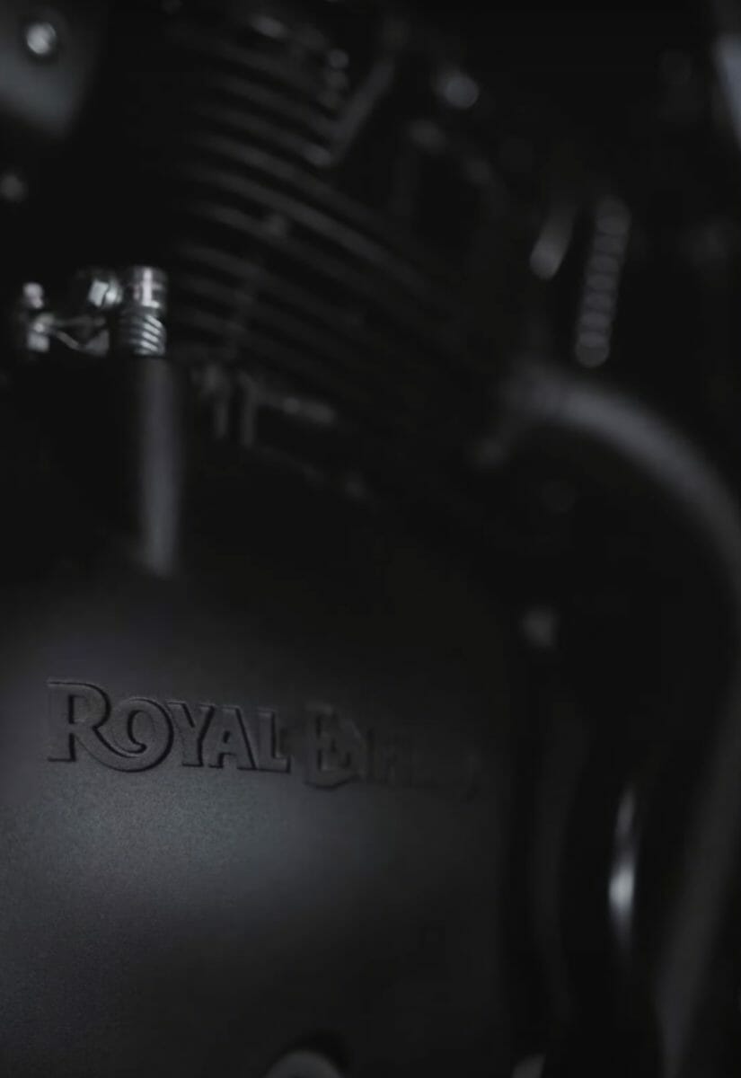 Royal Enfield 120 Year Edition Blackened Engine
