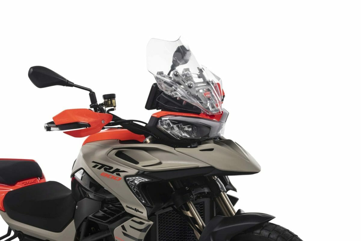 benelli trk 800 revealed front