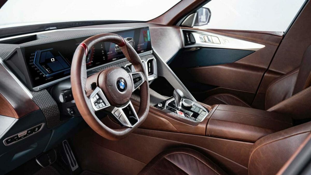 bmw xm concept interior