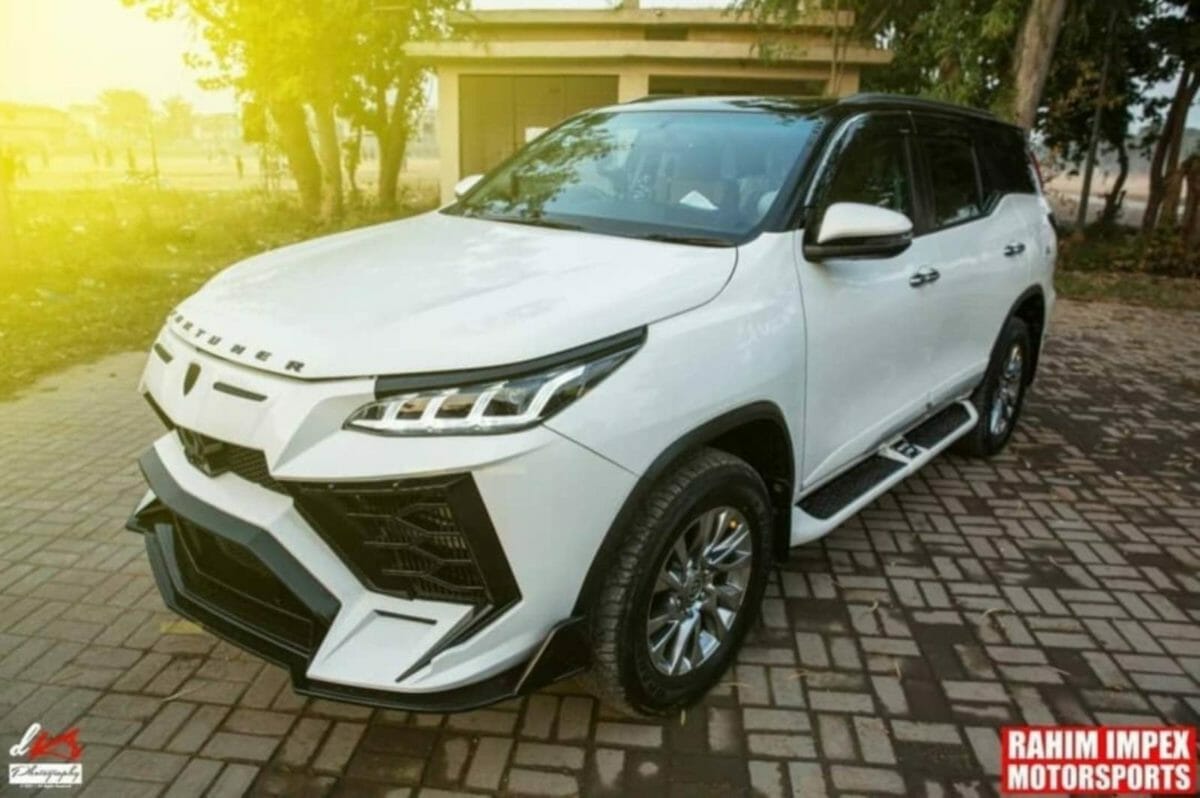 fortuner modified into lambo urus