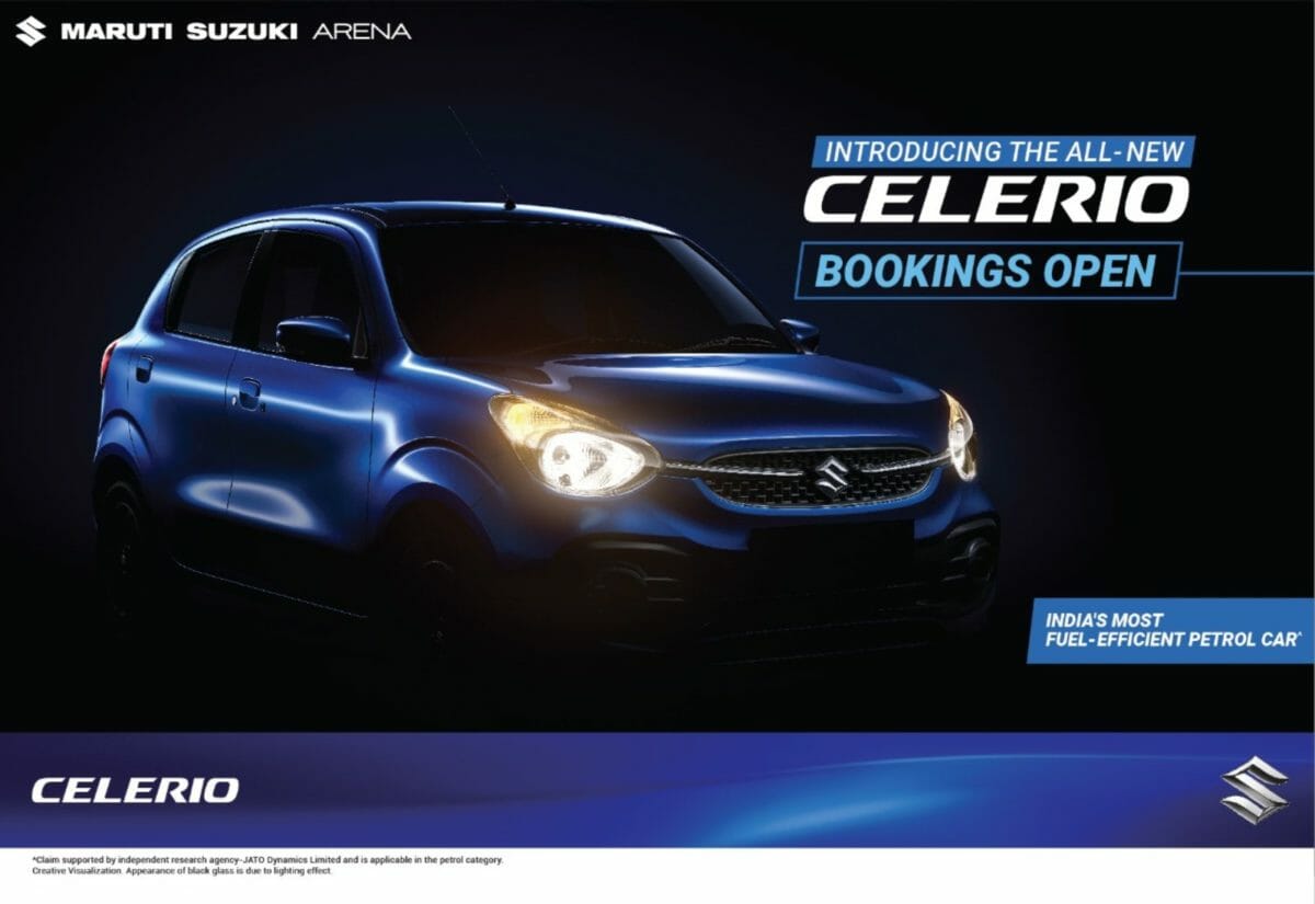 next gen maruti suzuki celerio bookings open