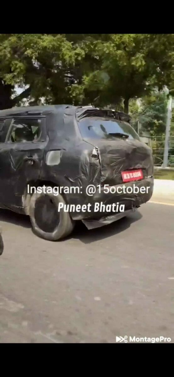 next gen vitara brezza spotted c pillar