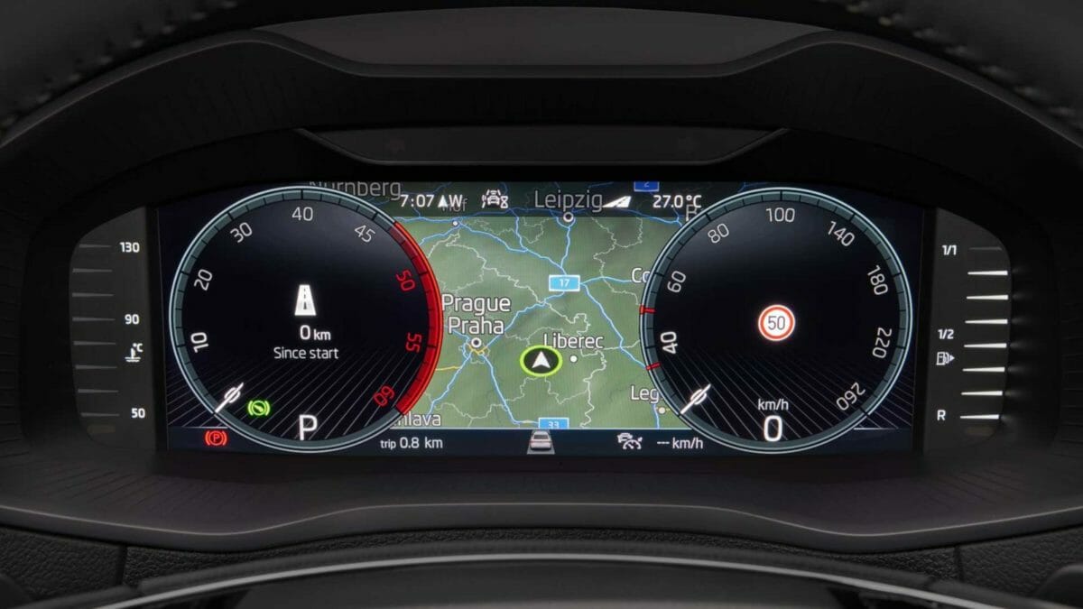 2022 Skoda Karoq Virtual Cockpit