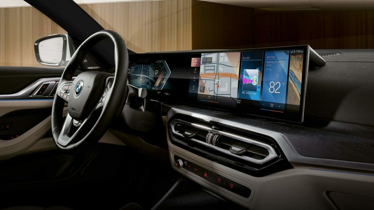 BMW i4 Dashboard