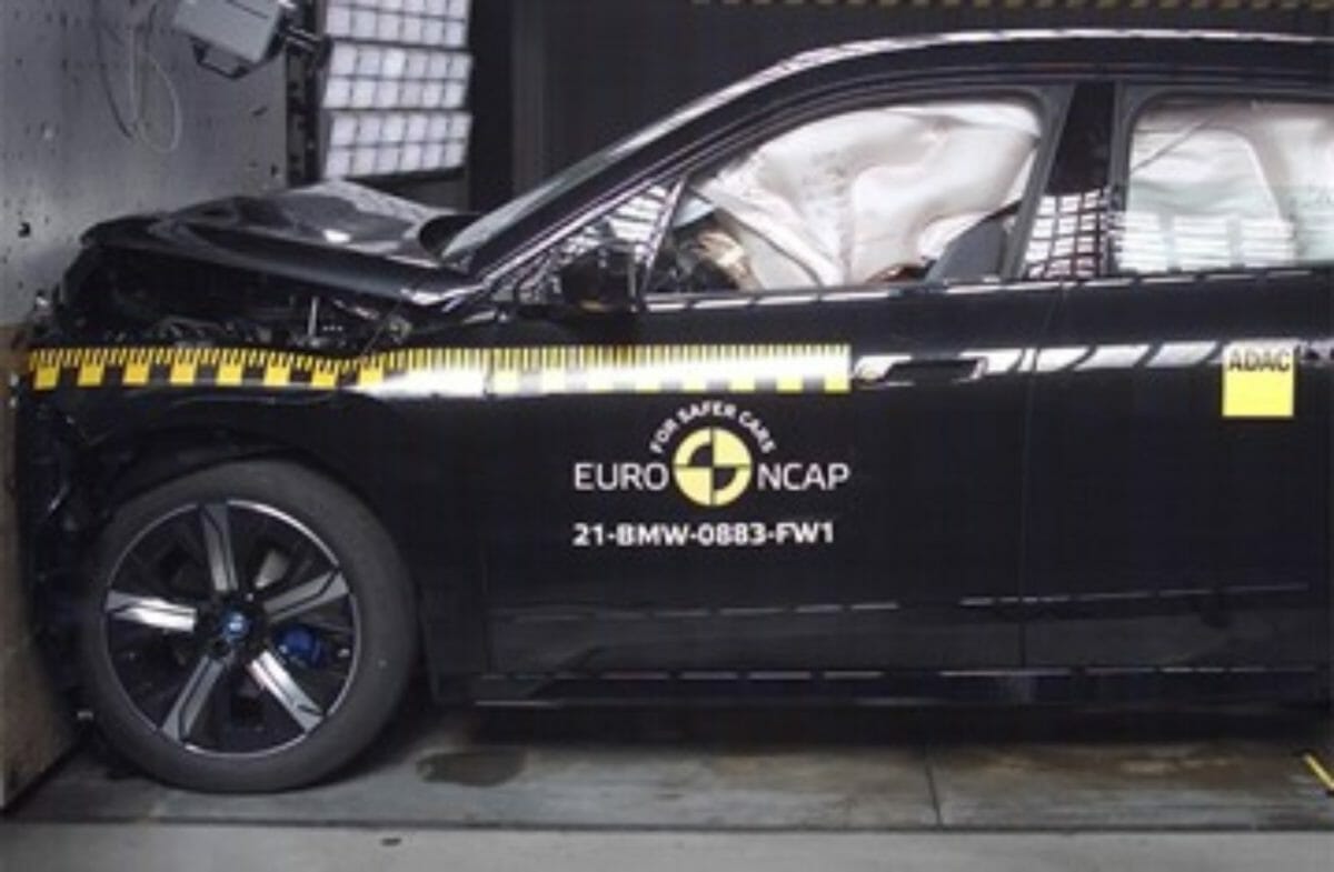 BMW iX Frontal Impact
