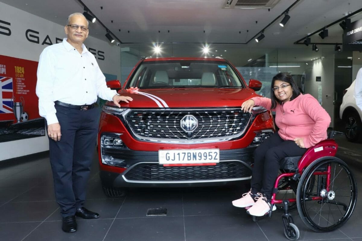 Bhavina Patel MG Motor Hector