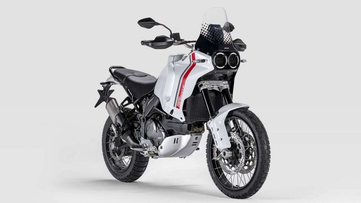 Ducati DesertX Front Profile