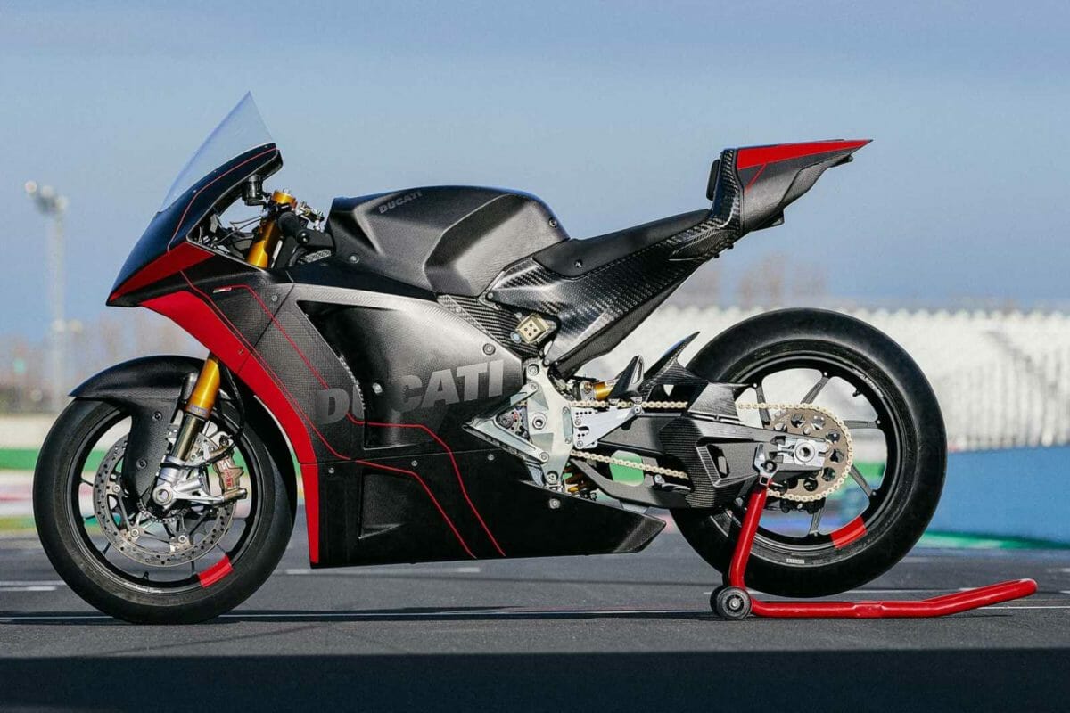 Ducati MotoE Side Profile