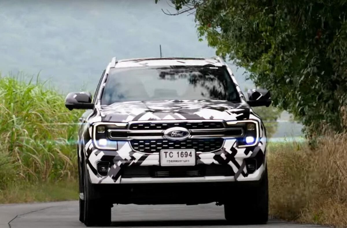 Ford Next Gen Everest or Endeavour Front