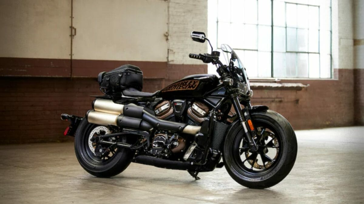 Harley Davidson Sportster S Side Profile