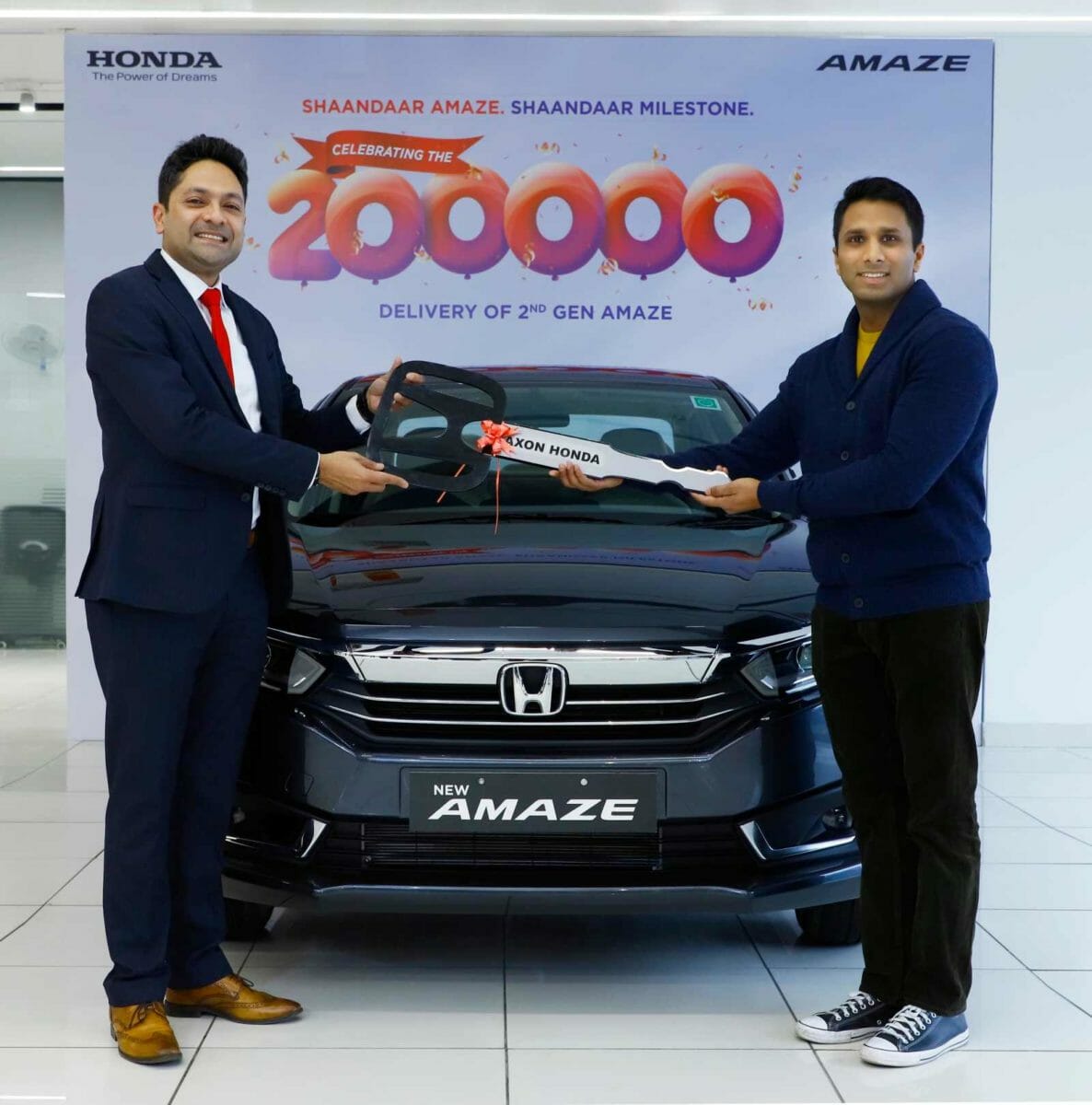 Honda Amaze k deliveries