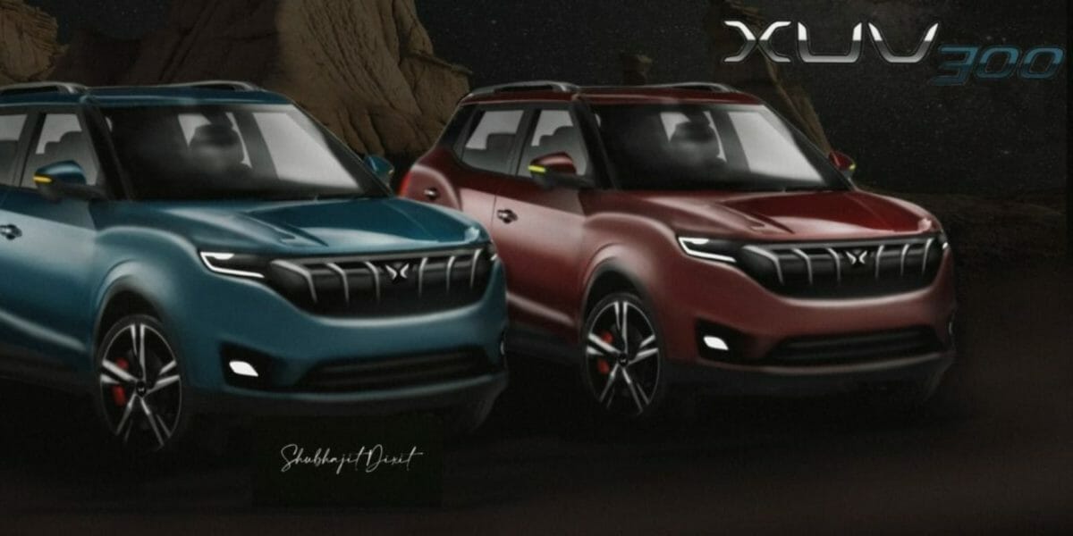 Mahindra XUV300 Render 2