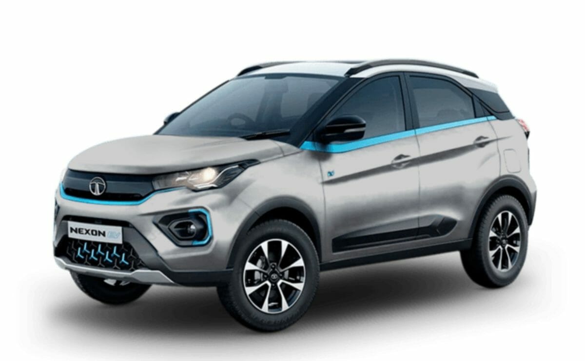 Tata Nexon EV Silver Colour3