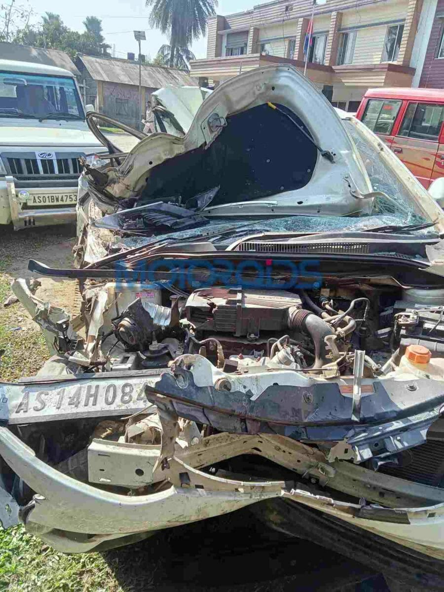 Tata Zest Crash