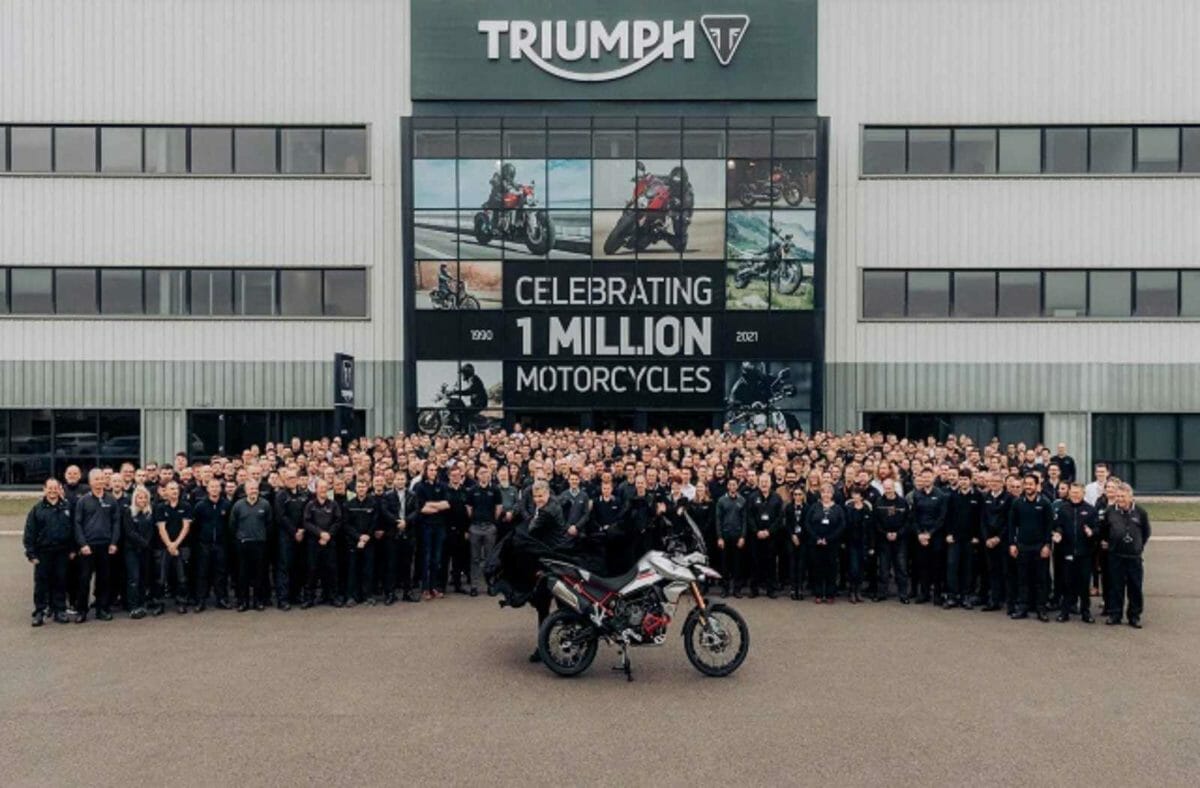 Triumph tiger 900 one millionth 2