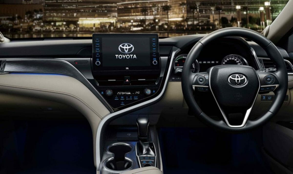 2022 Toyota Camry Hybrid Facelift Dashboard