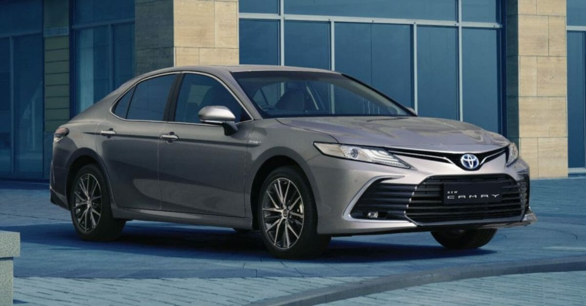 2022 Toyota Camry Hybrid Facelift Front Profile