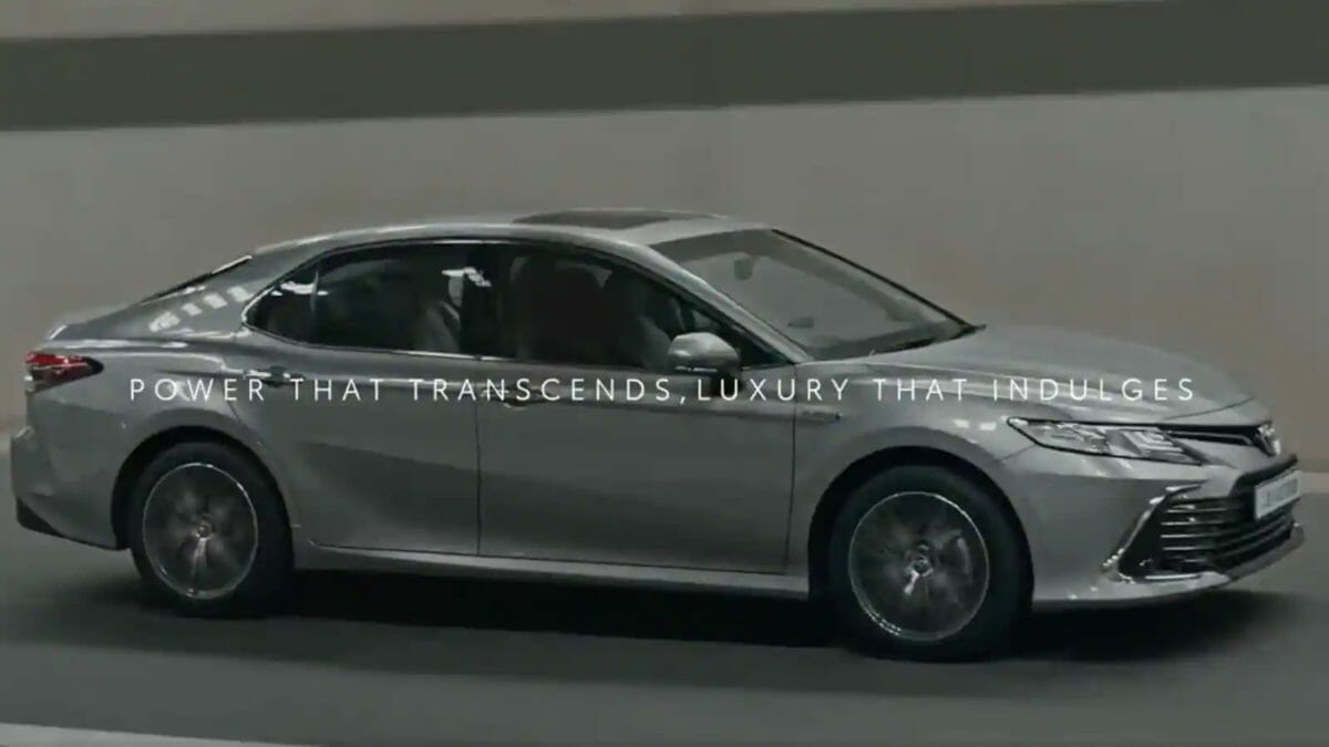 Toyota camry teased