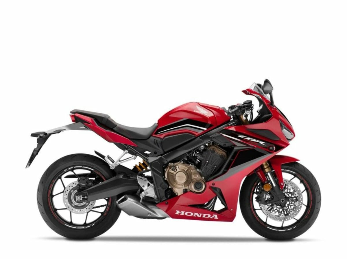 Honda CBR650R Red 2022_side