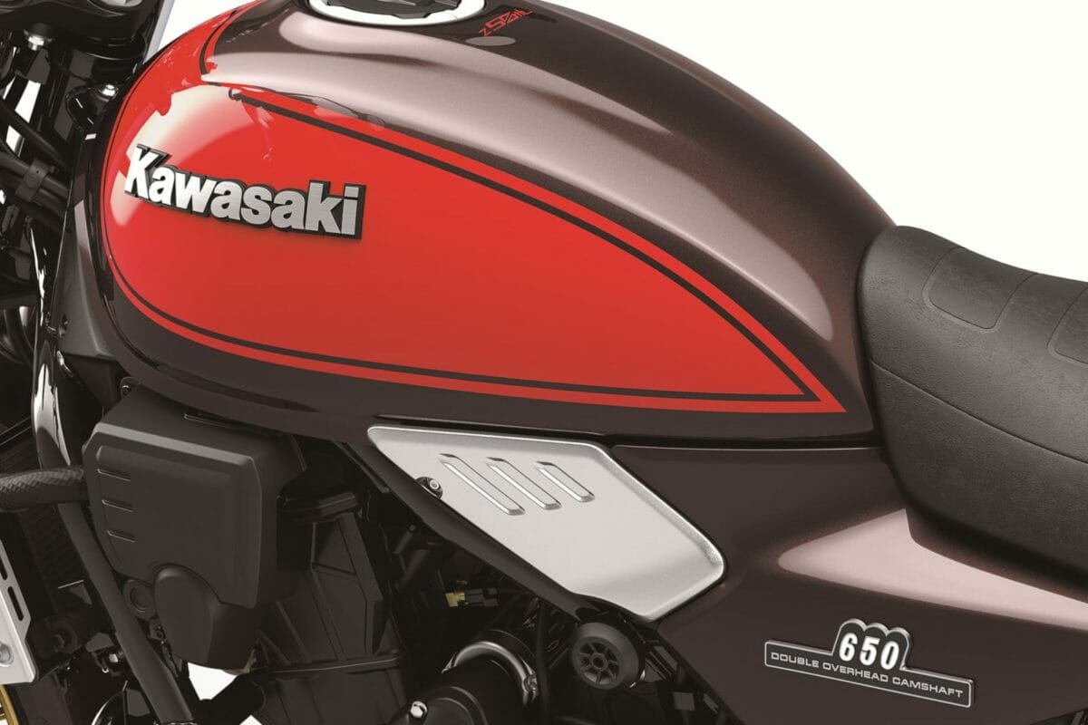 Kawasaki Z650RS 50th Anniversary Edition Tank