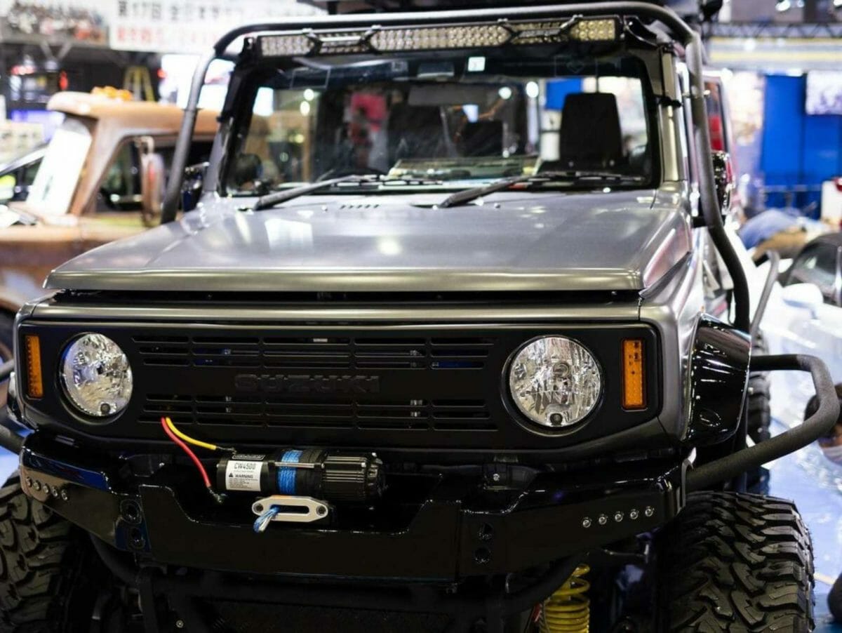 NATS Modified Suzuki Jimny Front Closeup