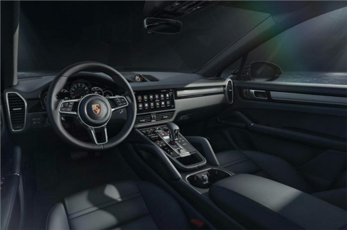 Porsche Cayenne Platinum edition interior