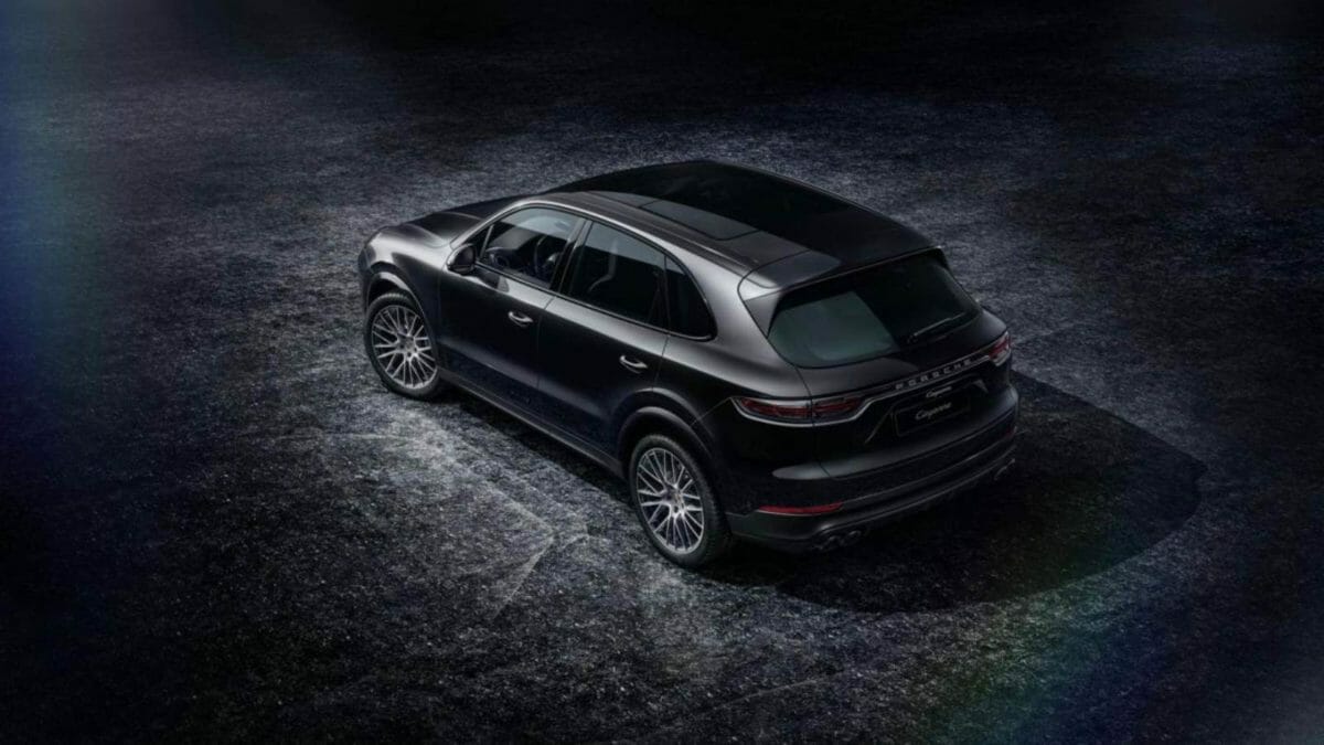 Porsche Cayenne Platinum edition top