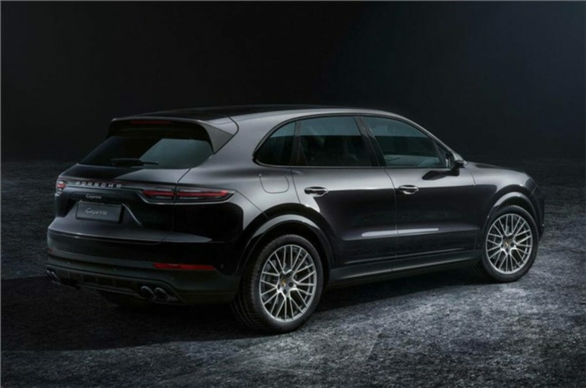 Porsche Cayenne platinum edition rear