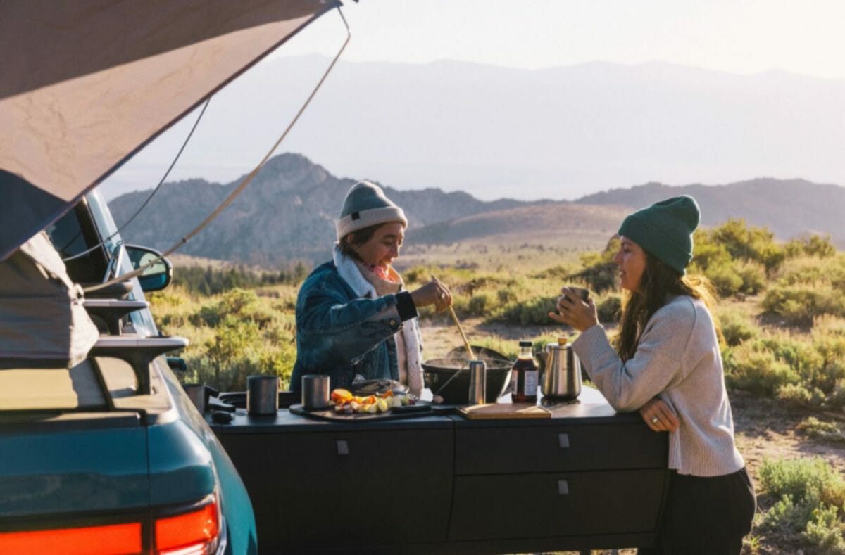 Rivian R1T Camp Kitchen