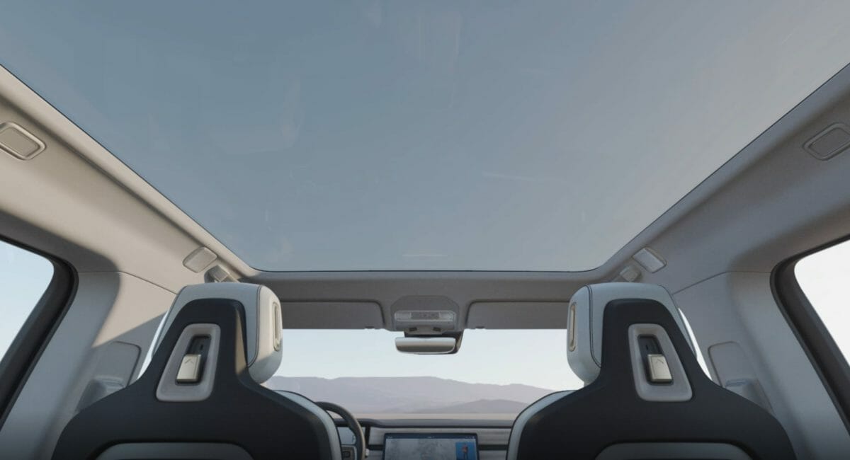 Rivian R1T Panoramic Sunroof