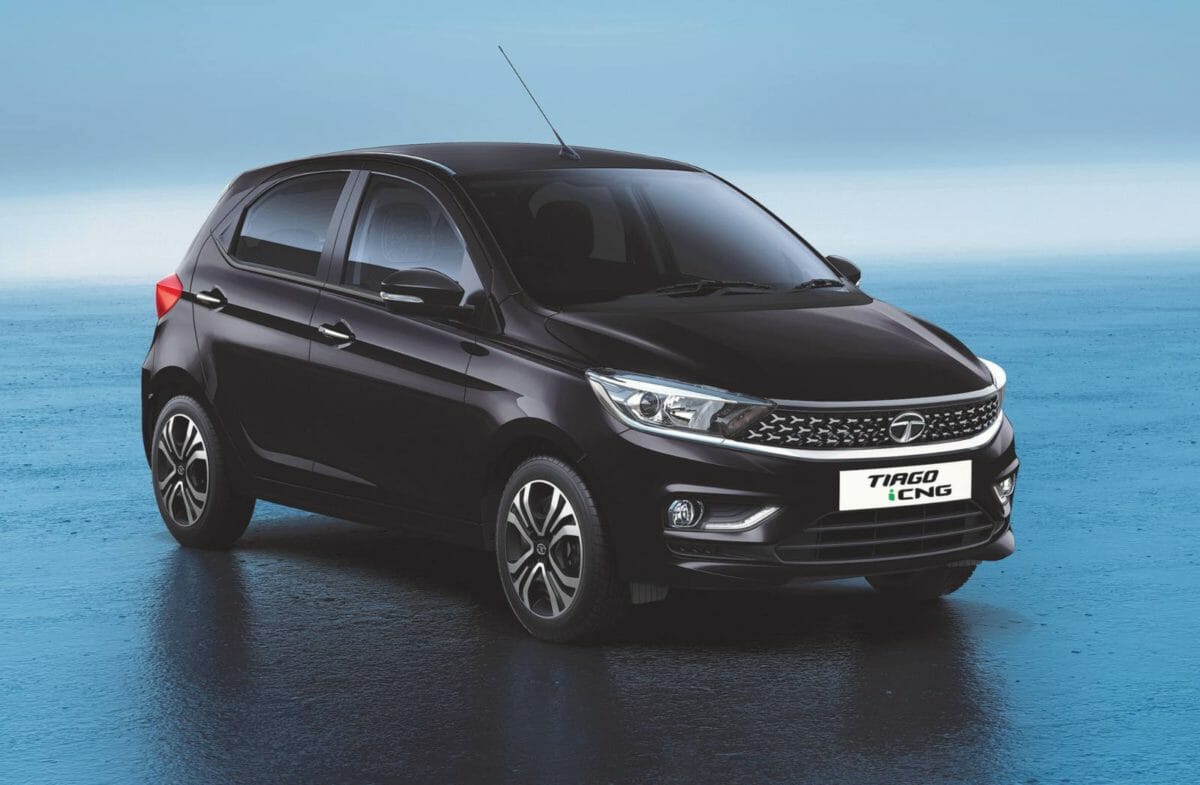 Tata Tiago iCNG Front Profile