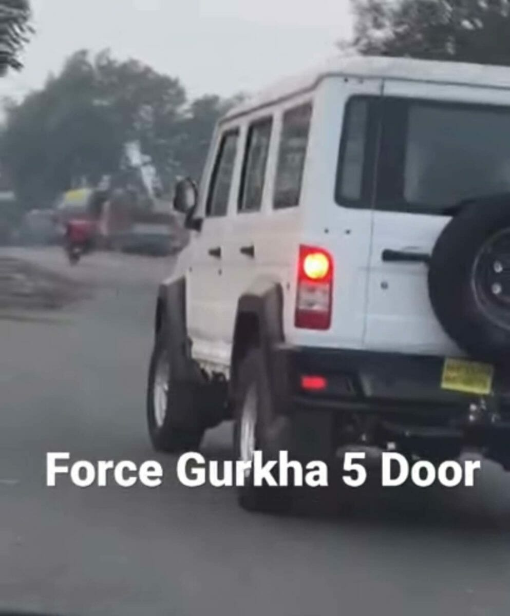 force gurkha  door spotted testing side