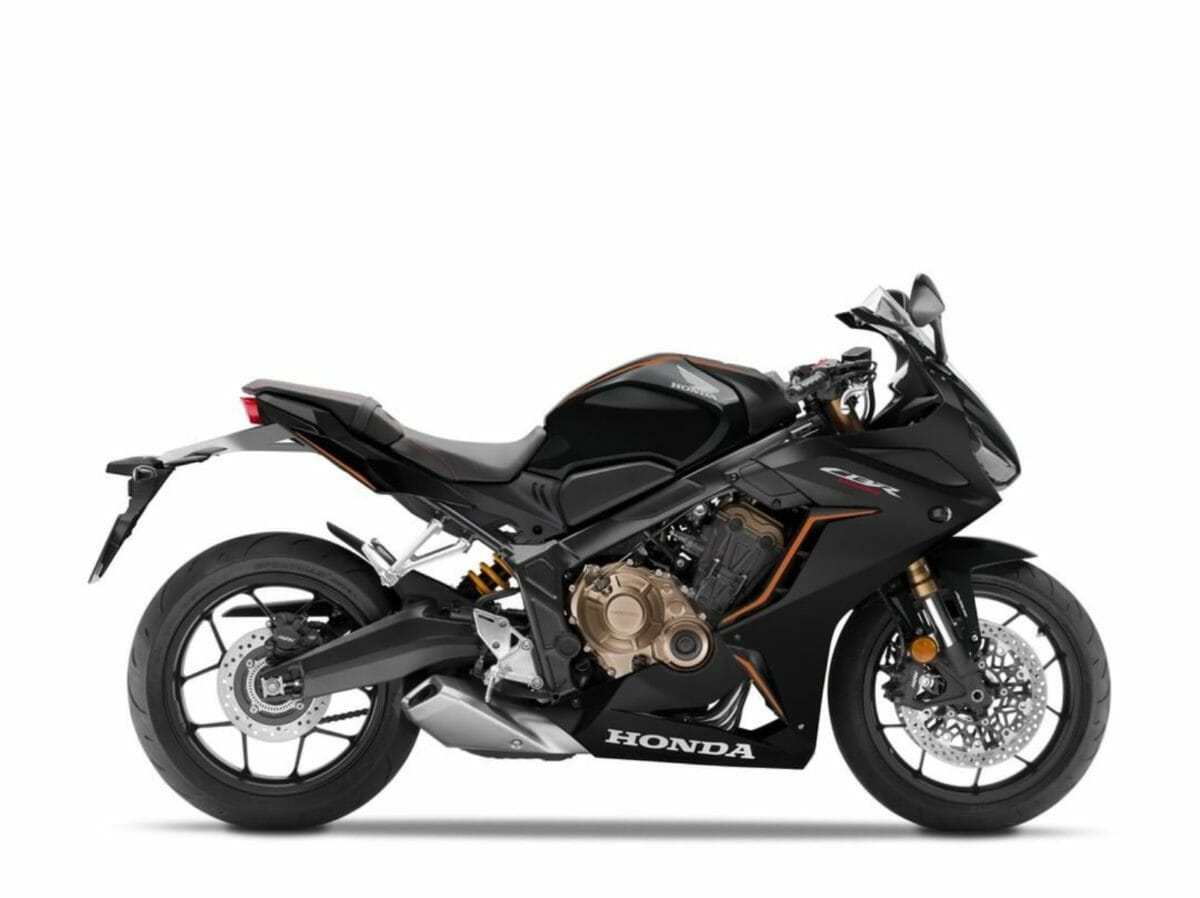 honda cbr650r black 2022_side