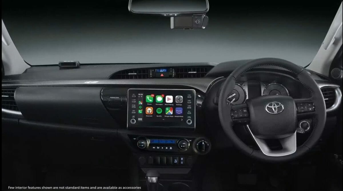 toyota hilux india interior