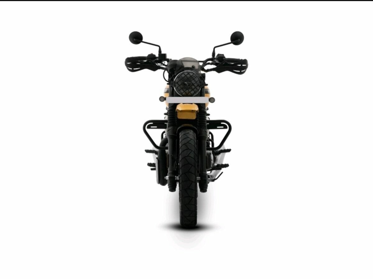 yezdi scrambler front