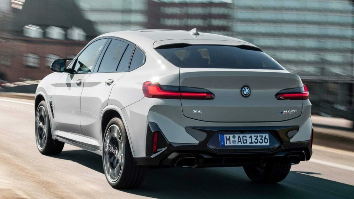 2022 BMW X4 Facelift (rear)