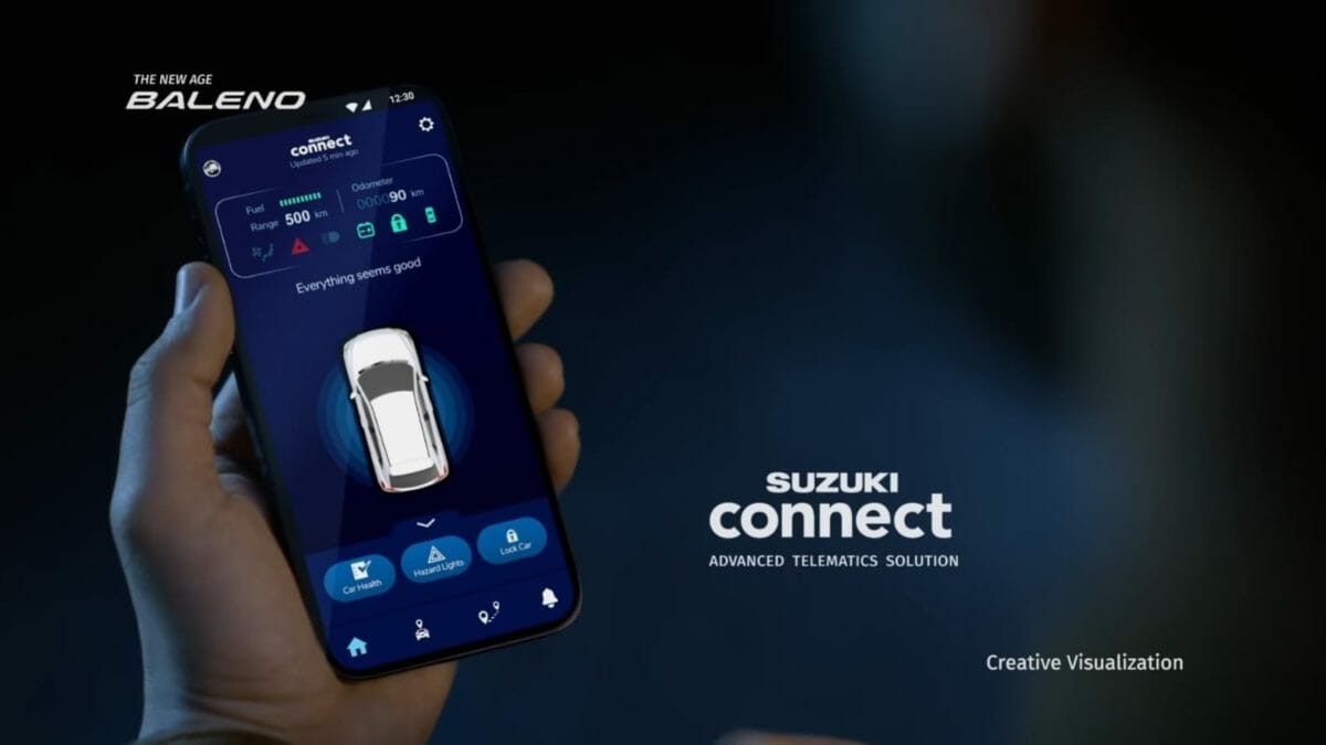 Maruti Suzuki Baleno with Suzuki Connect