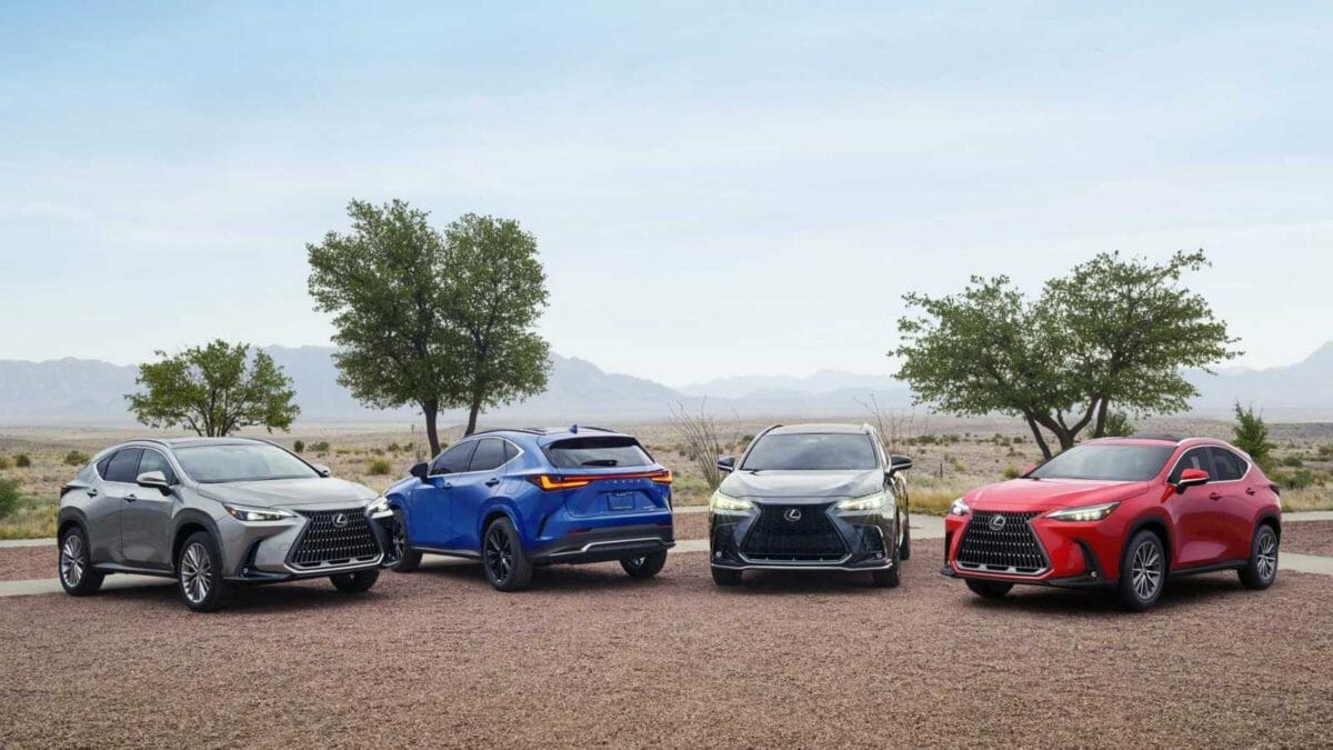 lexus nx lineup