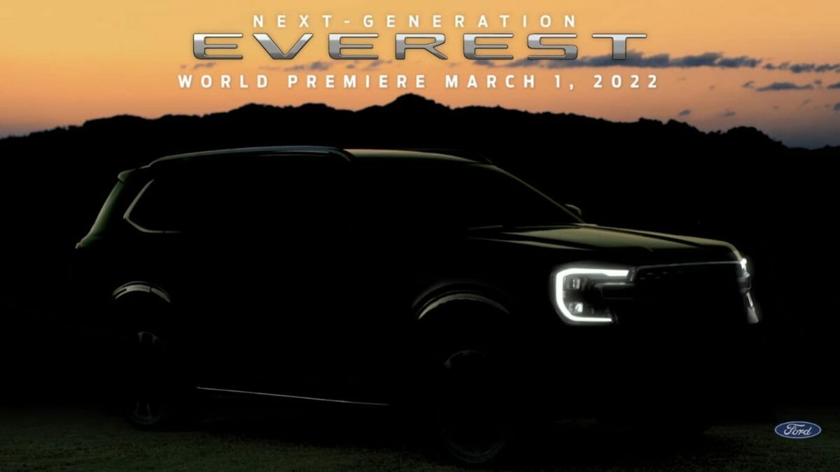 next gen Ford Endeavour teased before reveal
