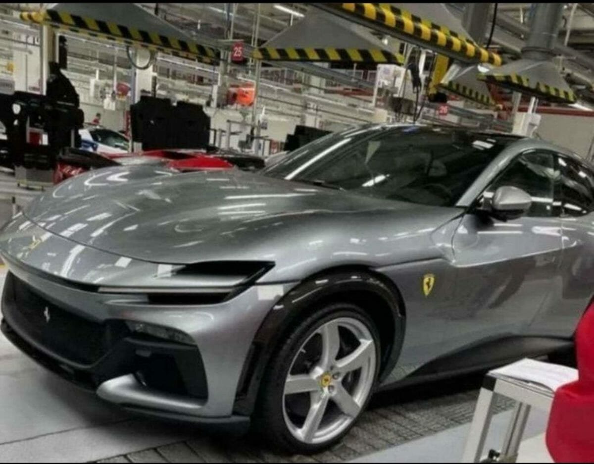 Ferrari Purosangue leaked front