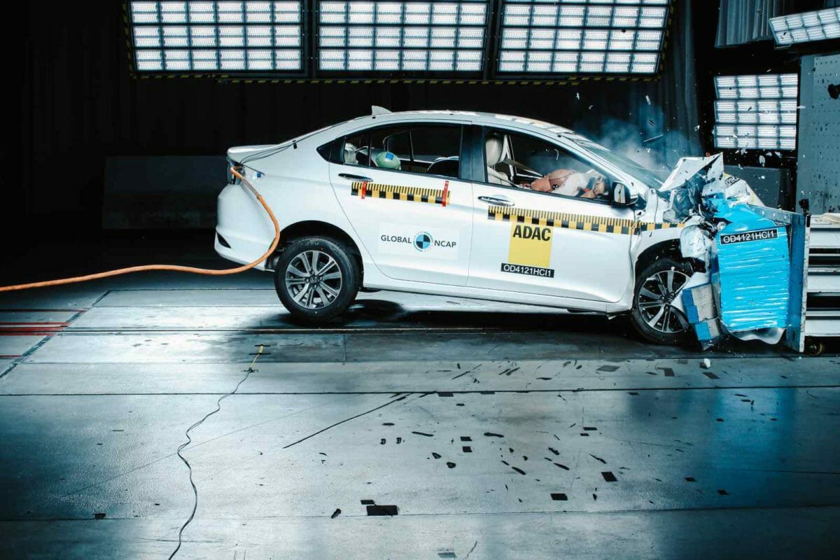 Honda City global ncap crash test