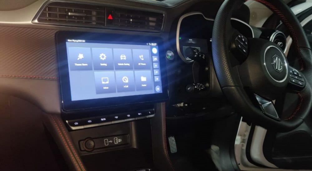 MG Gives A Sneak Peek At Facelifted ZS EV’s Interiors! | Motoroids